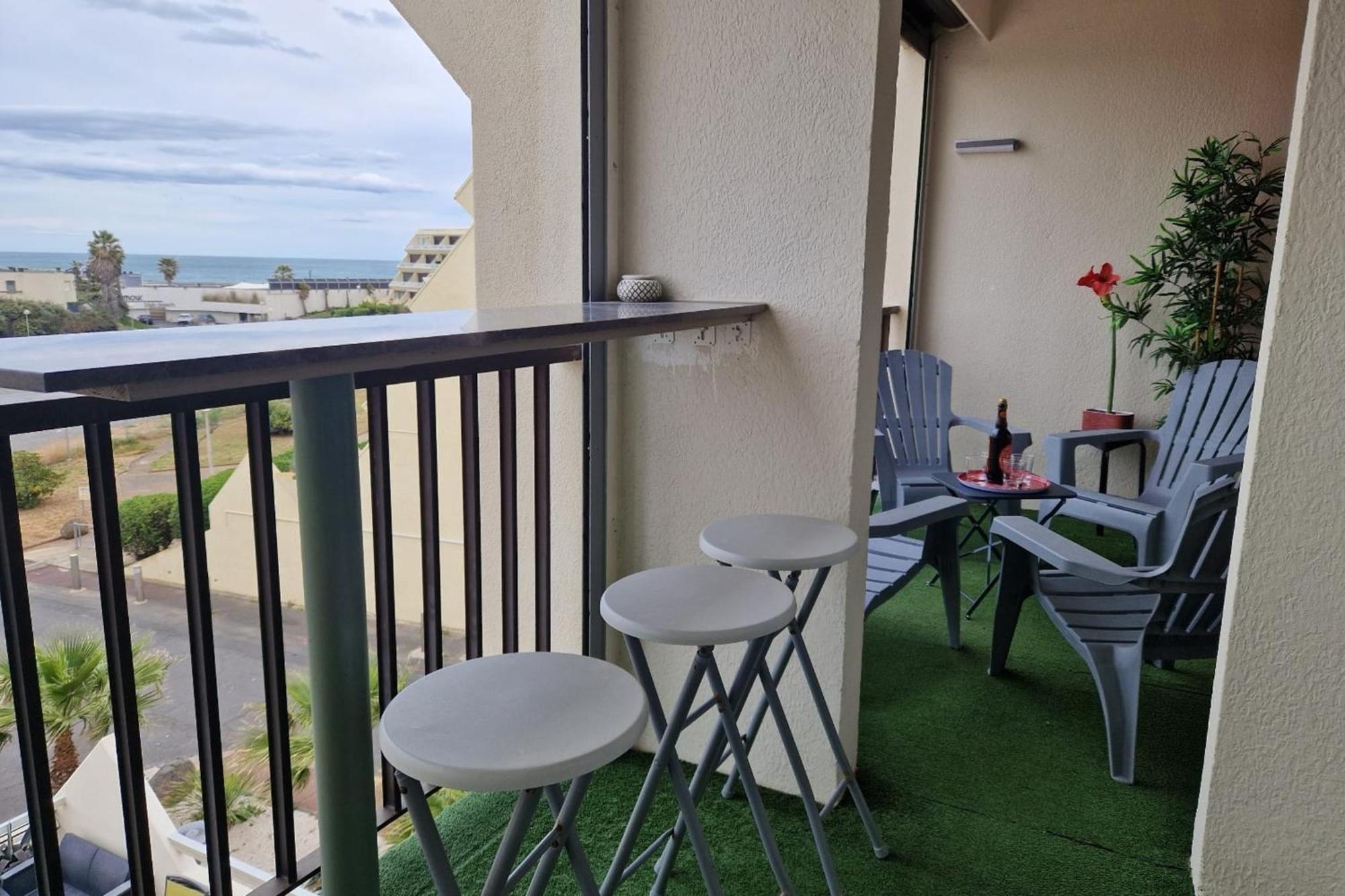 Appartamento Cap D'agde Naturiste Héliopolis F61 Vue