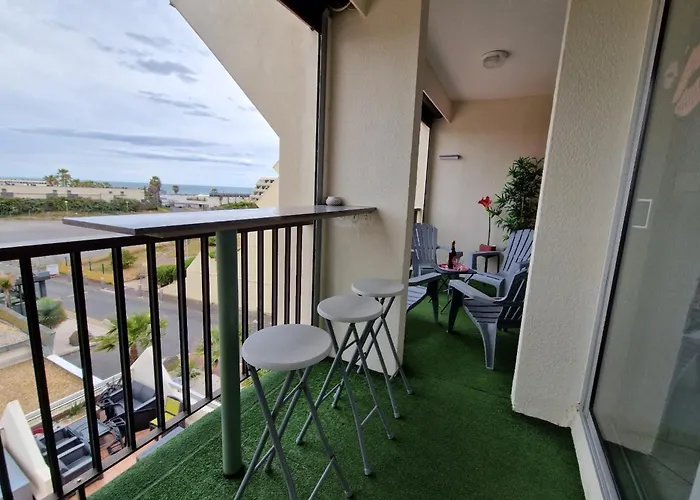 Cap d\'Agde Naturiste Héliopolis F61 vue mer
