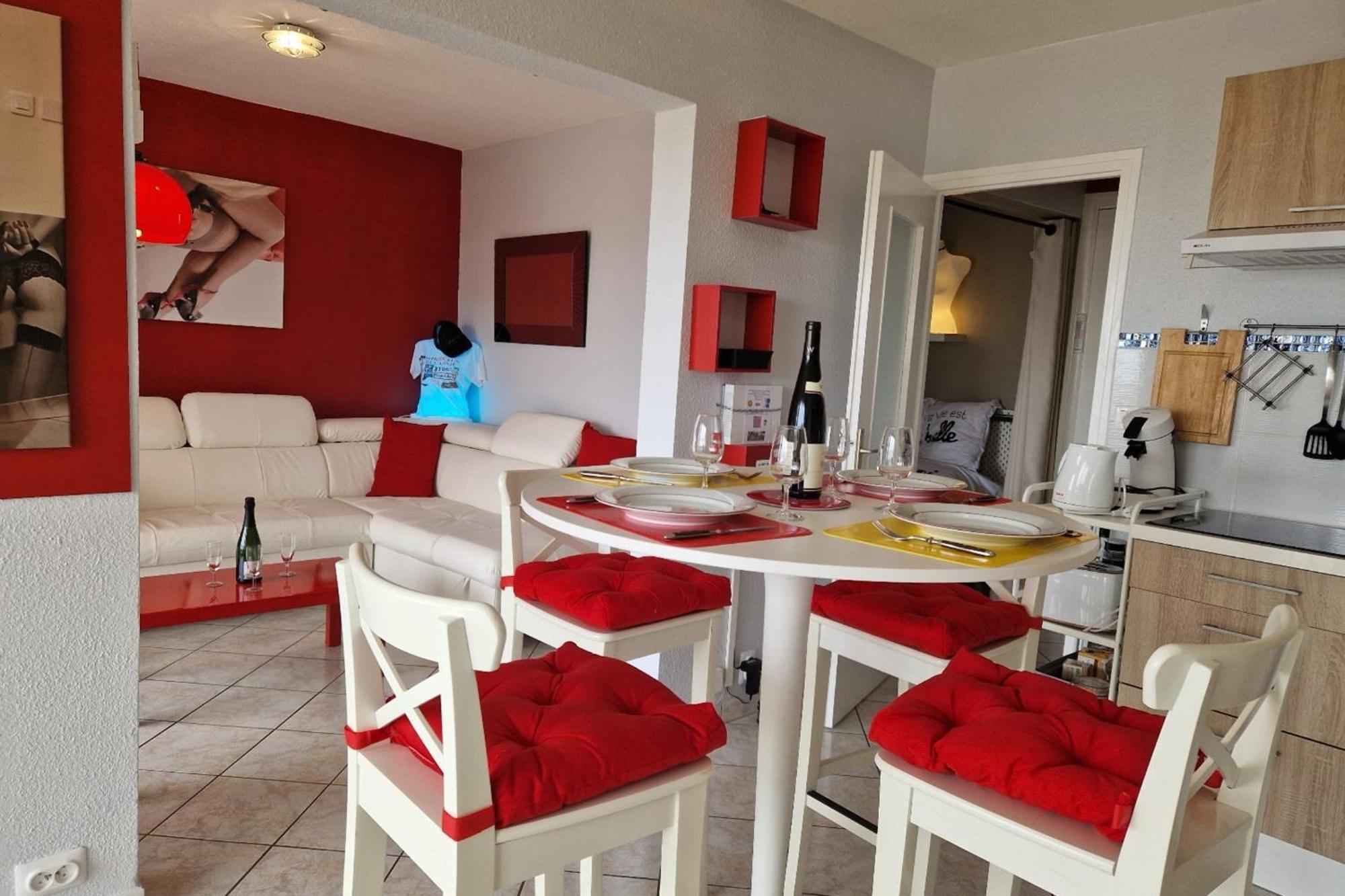 Appartement Cap D'agde Naturiste Héliopolis F61 Vue